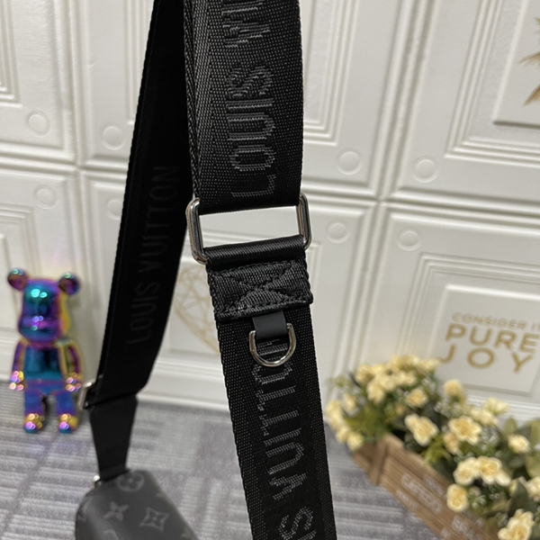 ルイヴィトンバッグ角部分ディテール